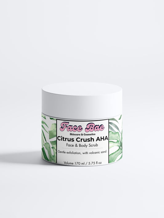 Citrus Crush AHA Face & Body Scrub